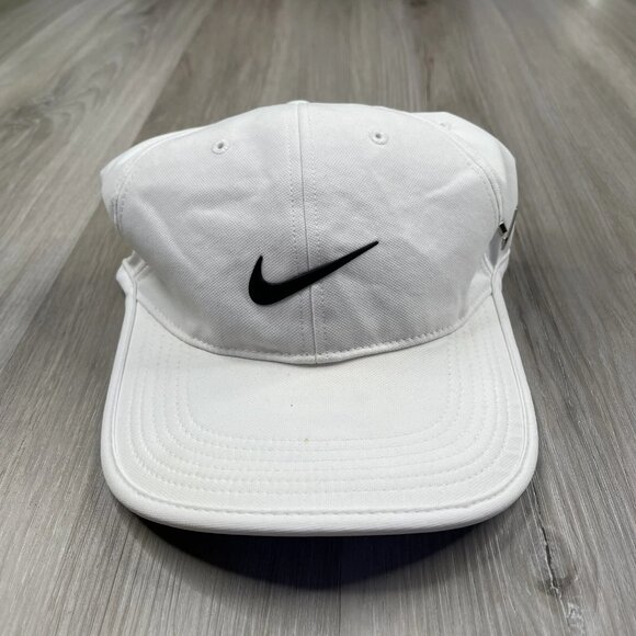 Nike Golf RZN VRS Hat Cap White Color Activewear Dri Fit Swoosh Adjustable - Picture 1 of 15